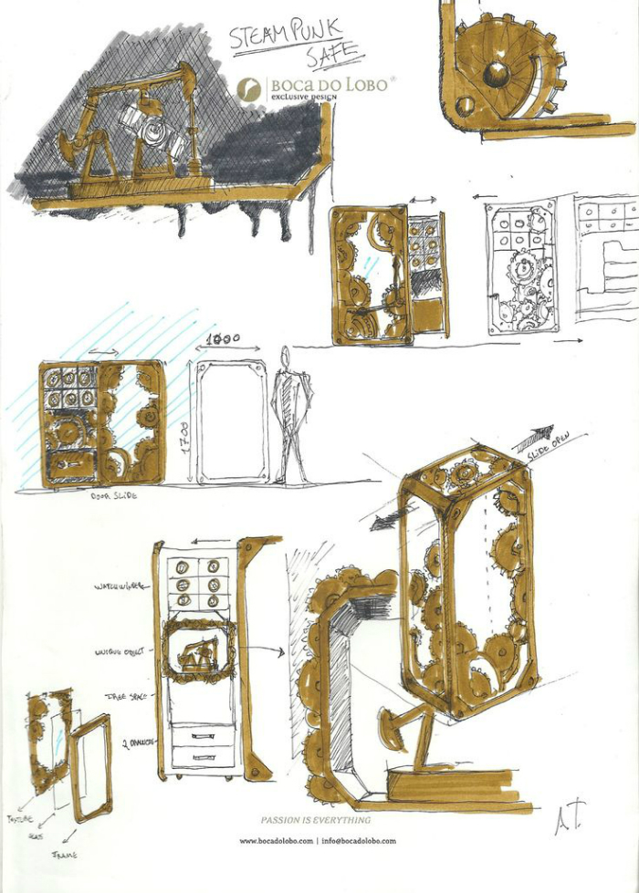 Steampunk Safe - Baron Safe