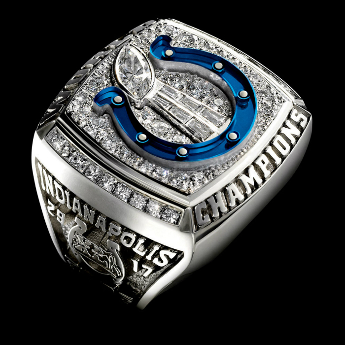 The NFL 150 Super Bowl rings